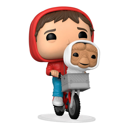 Funko Pop Movies - E.T. 40 Aniversario - Elliot con E.T. en bicicleta