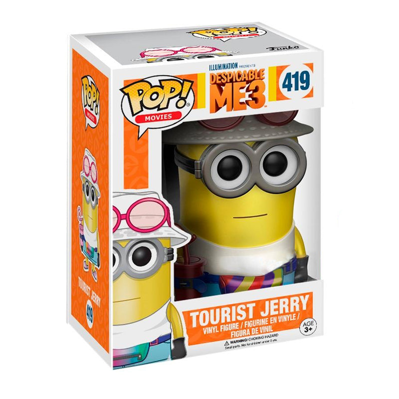 Funko Pop Movies - Mi Villano favorito 3 - Turista Jerry (Metallic)