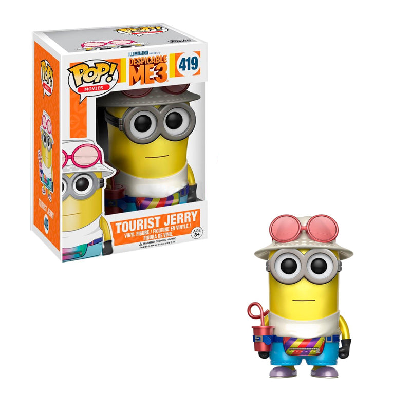 Funko Pop Movies - Mi Villano favorito 3 - Turista Jerry (Metallic)