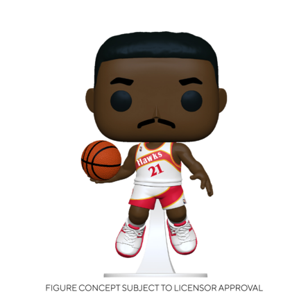 Funko Pop NBA: Legends - Dominique Wilkins Hawks casa