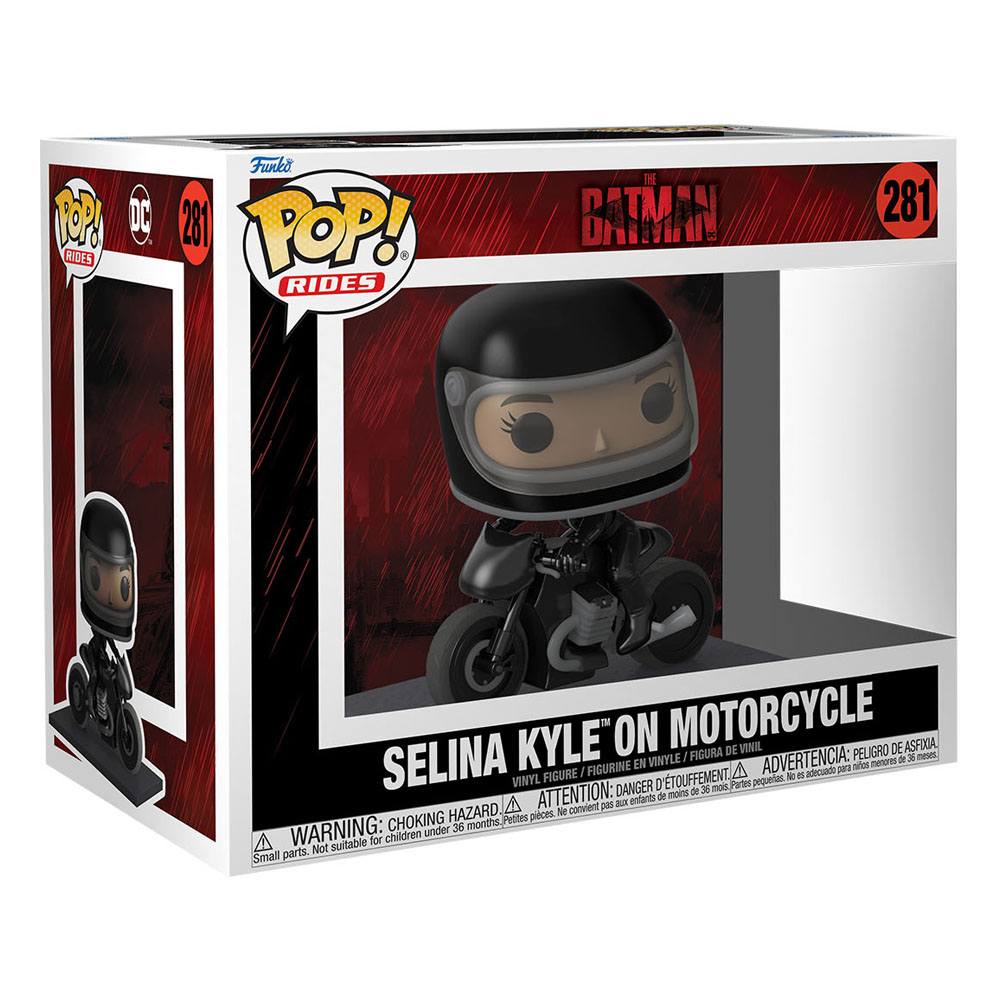 Funko Pop Rides - The Batman - Selina Kyle en Motocicleta