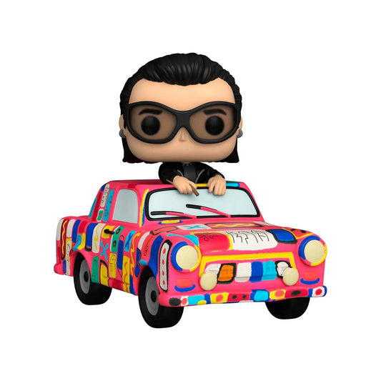 Funko Pop Rides - U2 - Bono con coche