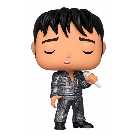 Funko Pop Rocks - Elvis 68's Comeback Edición Especial Diamond Collection