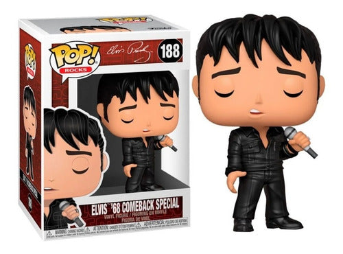 Funko Pop Rocks: Elvis Presley - 68" Comeback special