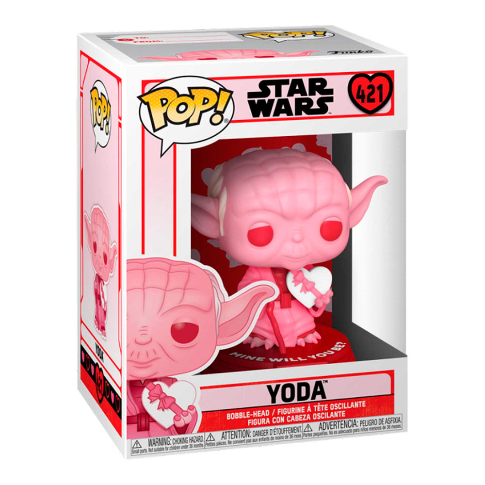 Funko Pop Star Wars - San Valentin - Yoda con Corazon