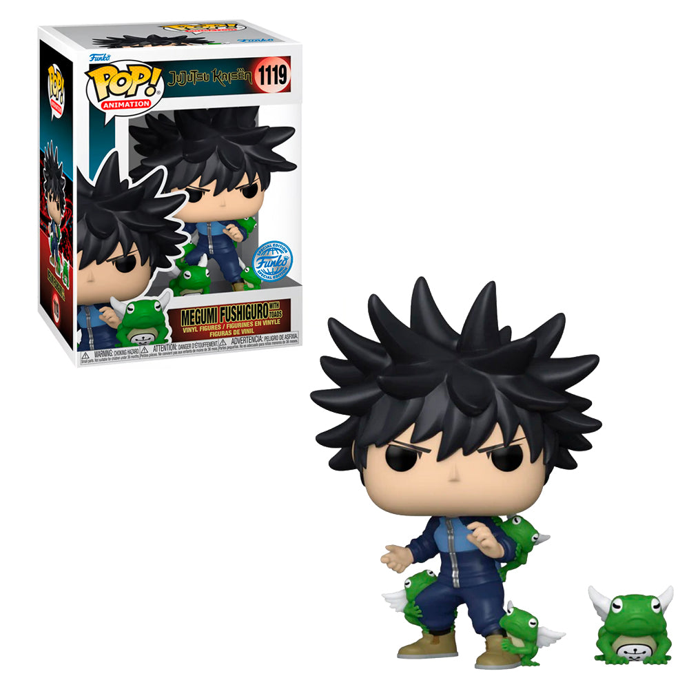 Funko Pop Animation - Jujutsu Kaisen - Megumi Fushiguro con Ranas