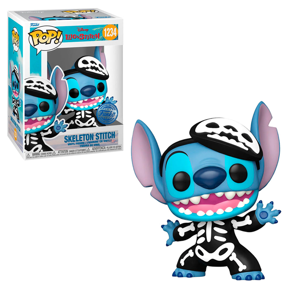 Funko Pop Disney - Lilo y Stitch - Stitch Esqueleto – Tierra 2.0