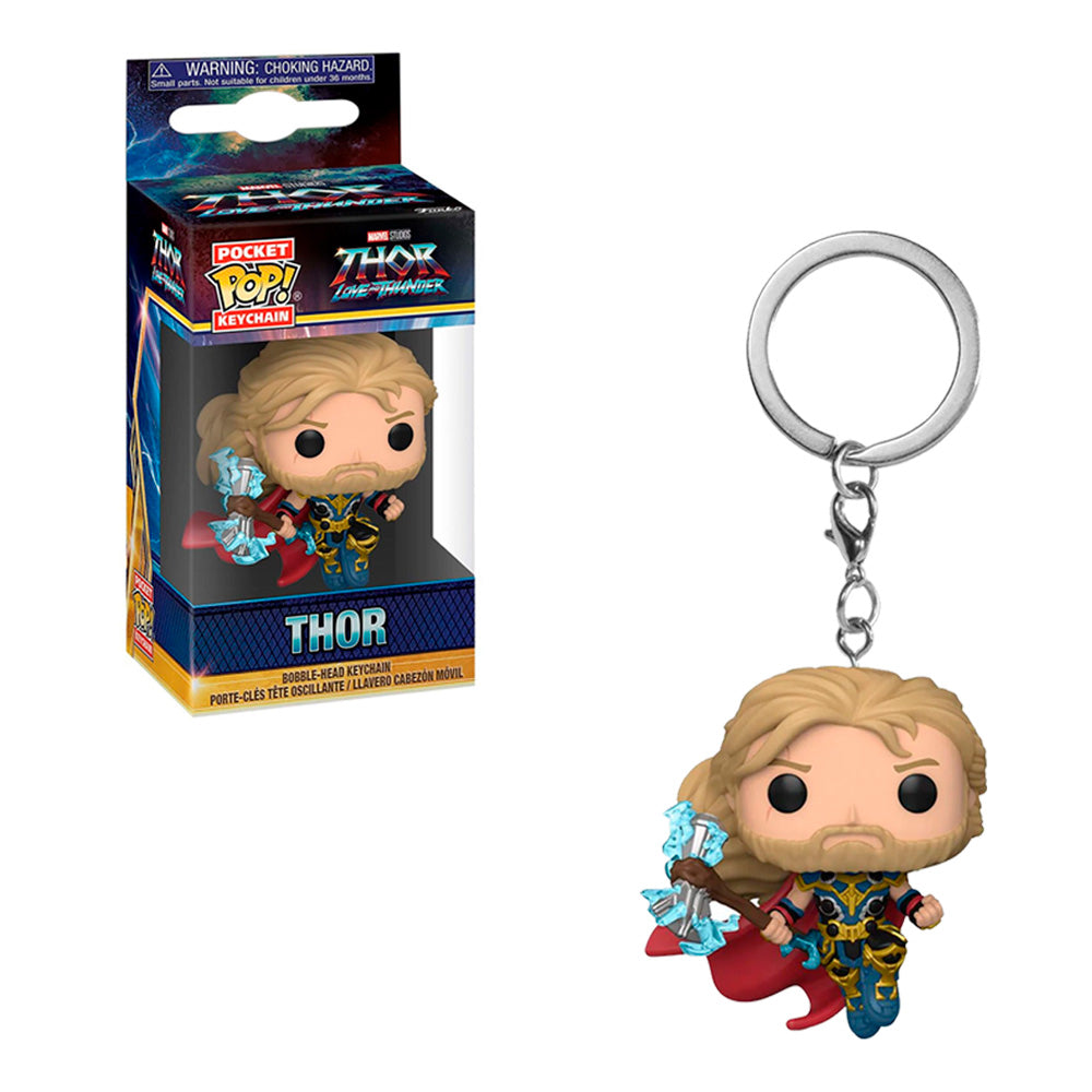 Funko Pop Keychain - Thor Love and Thunder - Thor Llavero