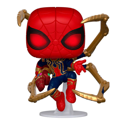 Funko Pop Marvel - Avengers Endgame - Iron Spider con Guantelete Glow