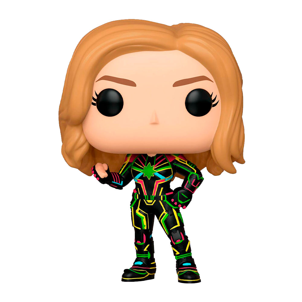 Funko Pop Marvel - Captain Marvel - Carol Danvers Neon