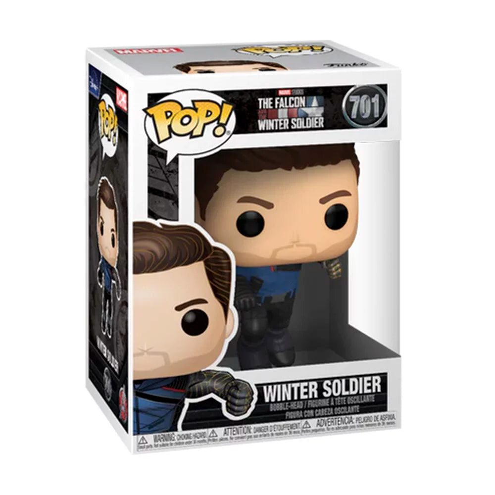 Funko Pop Marvel - Falcon y Winter Soldier - Winter Soldier