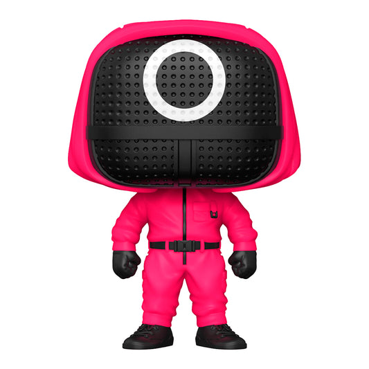 Funko Pop TV - Juego del Calamar - Soldado Rojo con Mascara Círculo