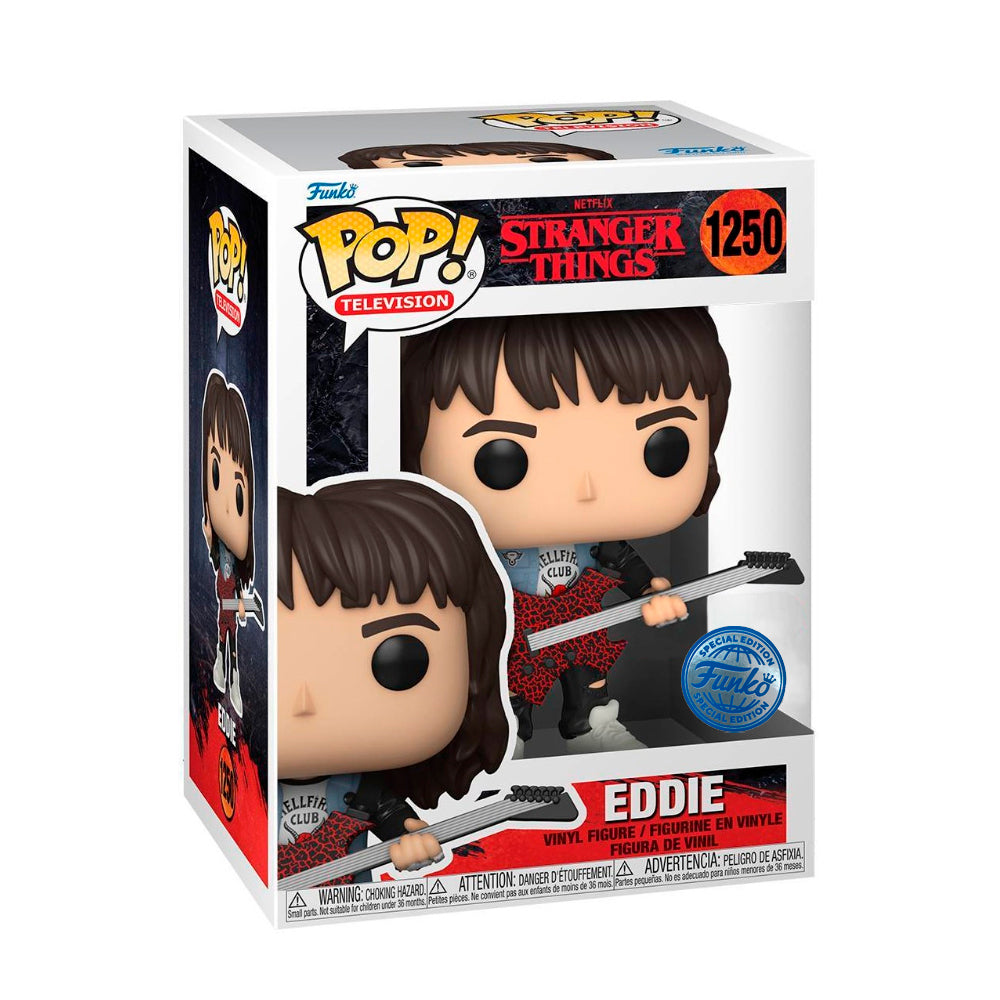 Funko Pop TV - Stranger Things - Eddie Con Guitarra Special Edition