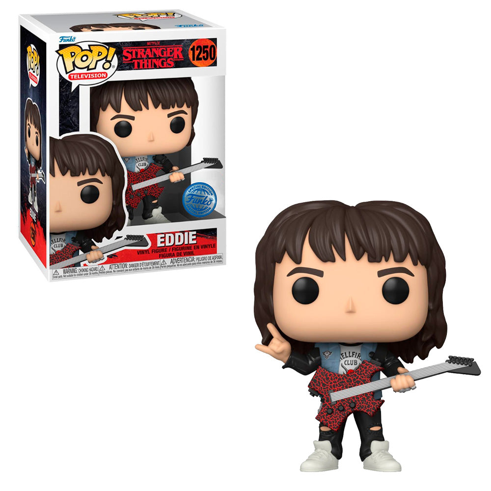 Funko Pop TV - Stranger Things - Eddie Con Guitarra Special Edition