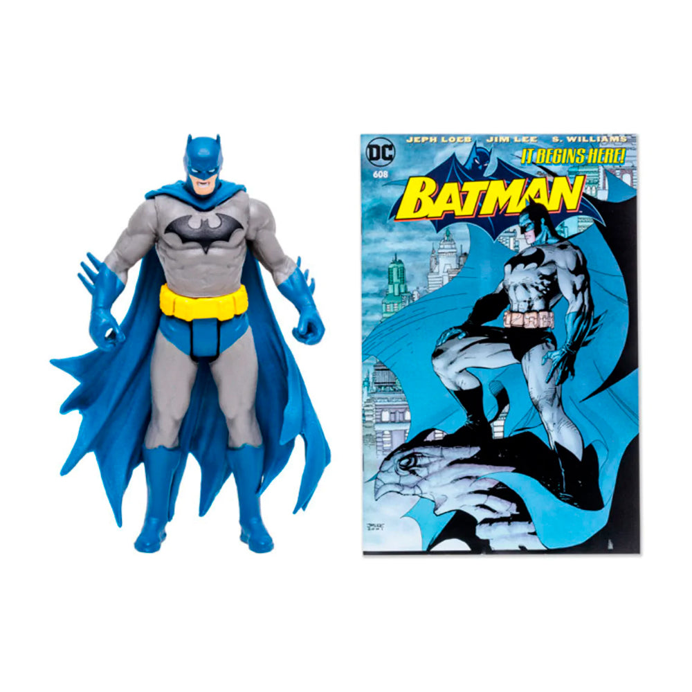 DC Direct Page Punchers - Batman - Hush Batman Figura 3 Pulgadas con Comic