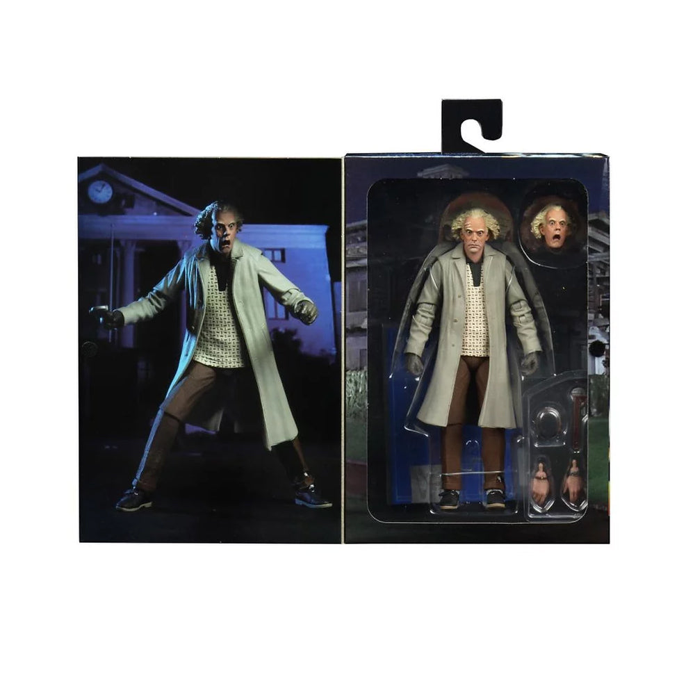 NECA - REEL TOYS - Back to the Future 35th - Ultimate Doc Brown (Volver al Futuro)