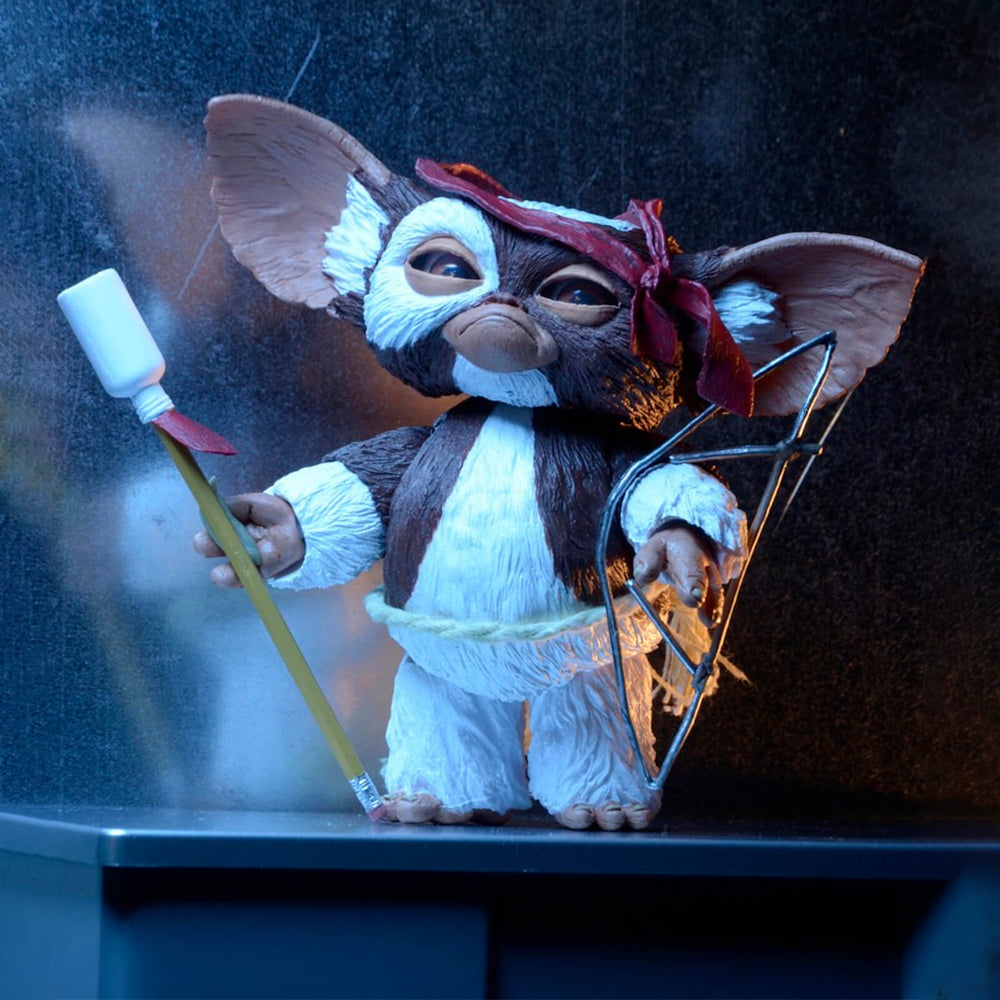 NECA Figura de Acción Ultimate: Gremlins - Gizmo 7 Pulgadas